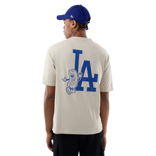 New Era Ανδρική κοντομάνικη μπλούζα LA Dodgers MLB Food Graphic Oversized T-Shirt